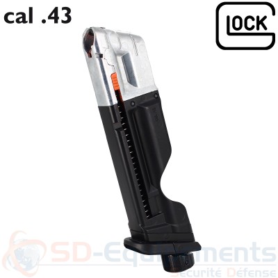 Chargeur urgence Push Glock 17 Gen 5 cal .43