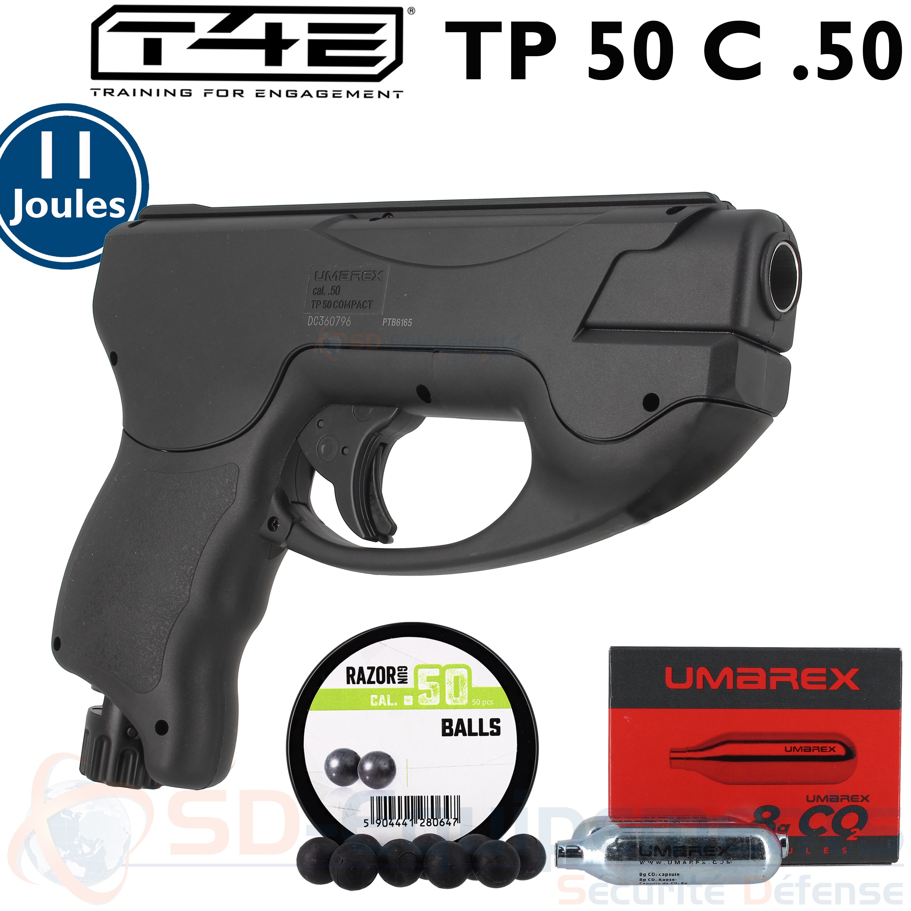 TP50 HDP50 GEN.2 SILENCER and Speedloader| UMAREX T4E| HDP 50| TP50| Compensator EUR 26,90