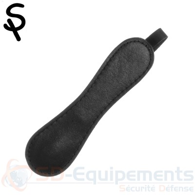 Matraque PISS cuir et acier 21.5 cm