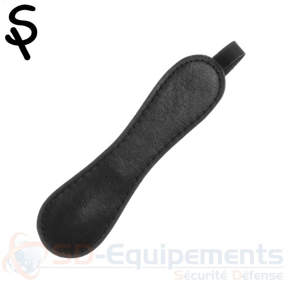 Matraque PISS cuir et acier 21.5 cm