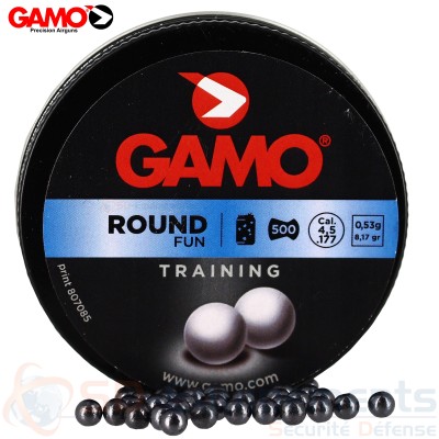 Billes en plomb Gamo Round Fun 4.5 mm (0.53g)