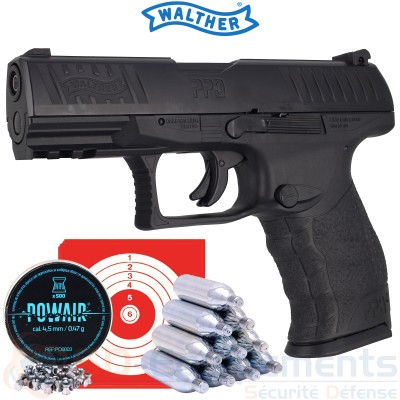 Pistolet Walther PPQ-M2 CO2 4.5mm (3 joules)