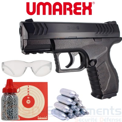 Kit Pistolet CO2 XBG Umarex calibre 4.5 mm (3 joules)