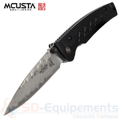 Couteau Mcusta MC-0161D Tsushi Damacus Aluminium...