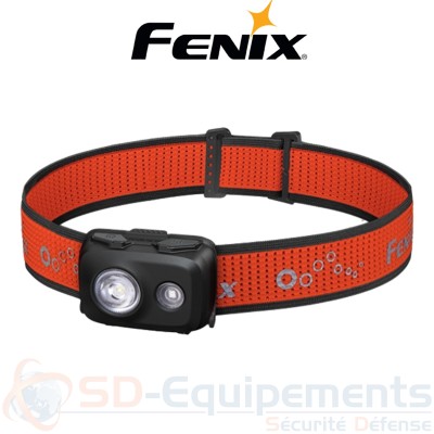 Lampe Frontale Trekking Fenix HL16 noir (450 lumens)