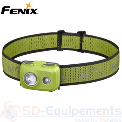 Lampe Frontale Trekking Fenix HL16 verte (450 lumens)
