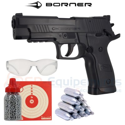 Pack Borner Z-122 CO2 4.5mm (3 joules)