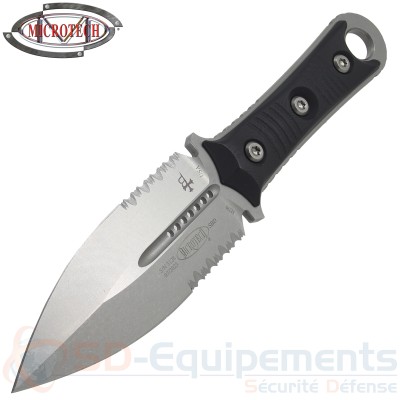 Couteau Microtech Borka SBD Stonewash Partial...