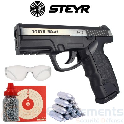 Pistolet Co2 STEYR M9-A1 Dual tone 4.5mm BB's...