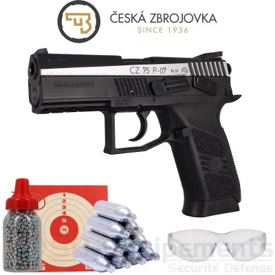 Pistolet CO2 ASG CZ 75 P-07 DUTY Dual tone (2 Joules)