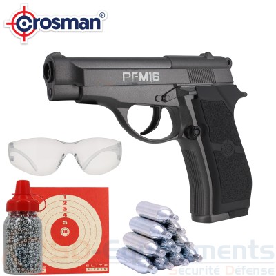 Crosman PFM16 Co2 Compact 4.5mm BB's (2.5 joules)