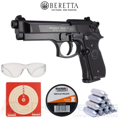 Pistolet Beretta M92 FS Noir CO2 - diabolo 4.5mm...