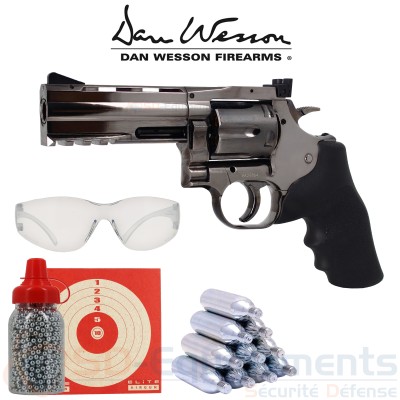 Revolver ASG Dan Wesson 715 Steel Grey CO2 4.5mm (3...