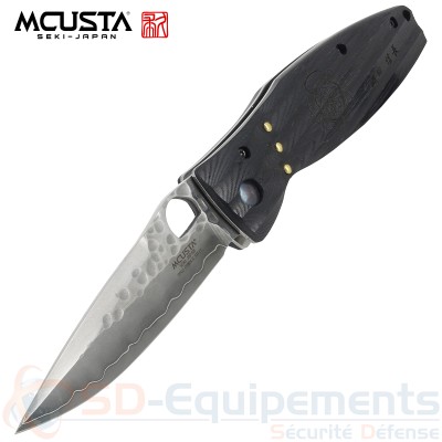 Couteau Mcusta Sengoku Oda Nobunaga Micarta 