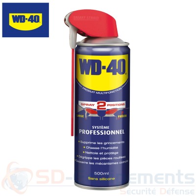Spray lubrifiant multifonction 2 positions  WD40 -...
