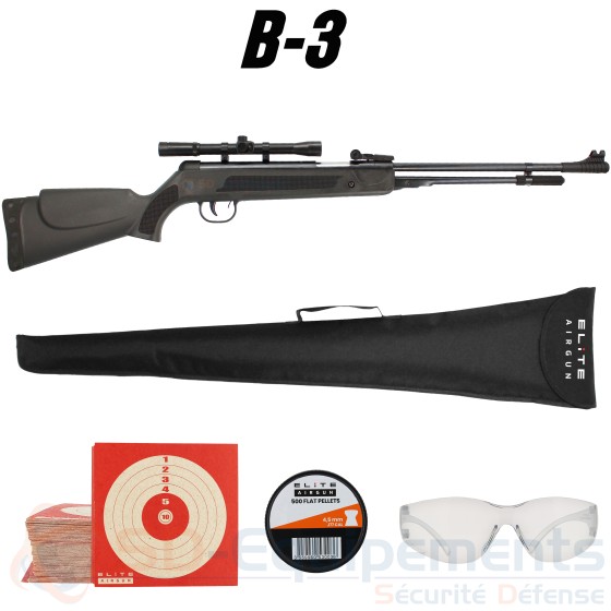 Pack carabine Tytan B3 4.5mm (10 joules)