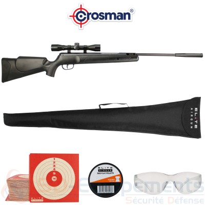 Pack Carabine Crosman Fury NP 4.5mm (19.9 Joules)