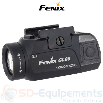 Lampe tactique Fenix GL06 Rail Picatinny (600 lumens)