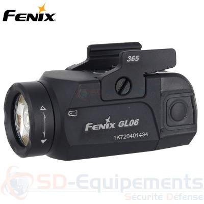 Lampe rail picatinny Fenix GL06-365 (600 lumens)
