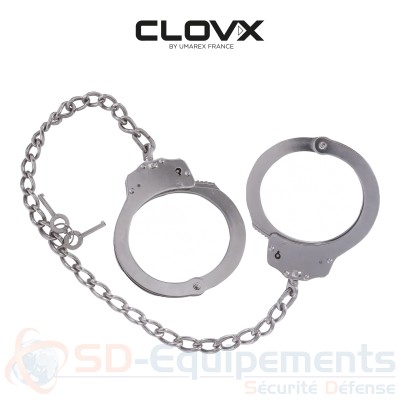 Menottes de chevilles Umarex Clovx Acier Nickel&eacute;