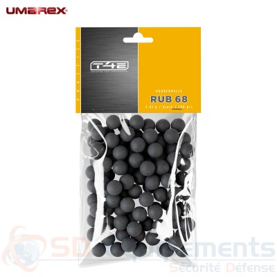 Umarex 100 balles Caoutchouc RUB68 Practice 3.01...