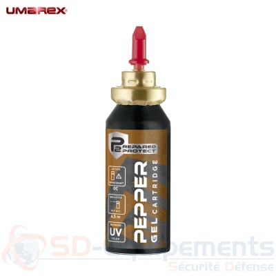 Recharge Poivre OC Gel pour Walther PDP