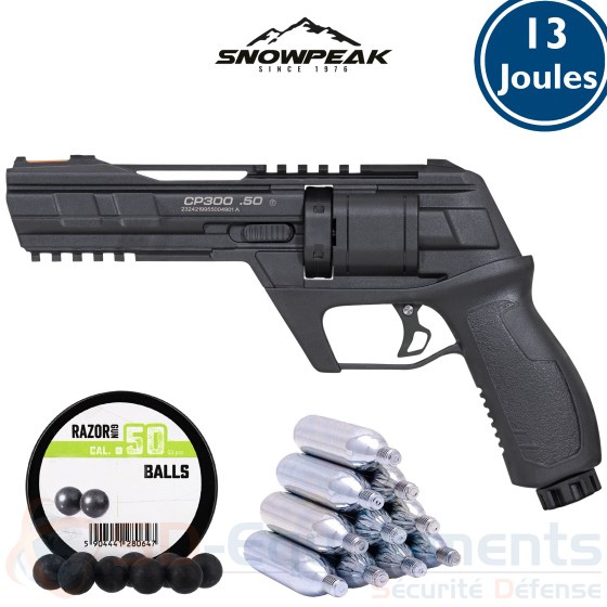 Revolver de défense Snowpeak CP300 - .50 (13 Joules)
