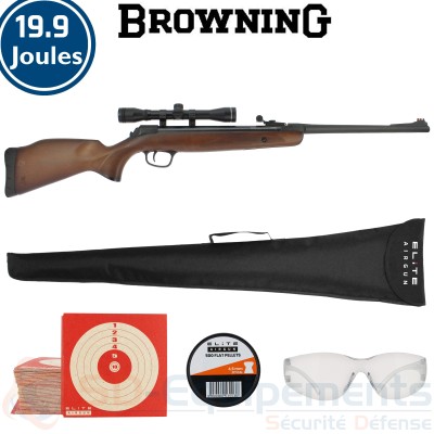 Pack Browning carabine X-Blade Hunter bois (19.9...
