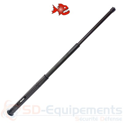 Baton t&eacute;lescopique Piranha BTL2-21 &agrave; bouton (53 cm)