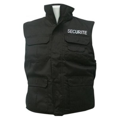 Gilet matelass&eacute; s&eacute;curit&eacute;