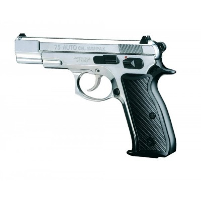Pistolet d'alarme CZ 75 Auto 9mm Chrom&eacute;
