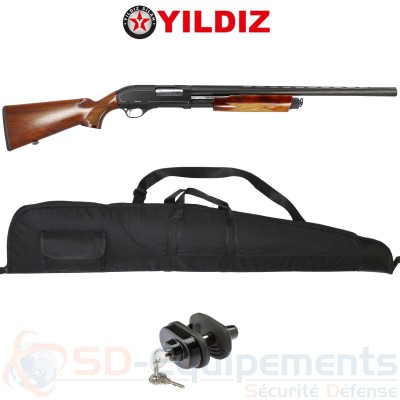 Fusil &agrave; pompe Yildiz S61 Bois - 12/76