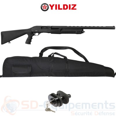 Fusil &agrave; pompe Yildiz YP12SCT Tactique 12/76