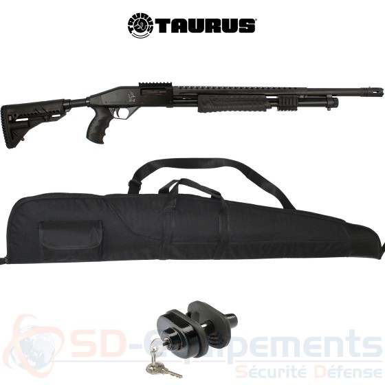 Pack Fusil à pompe Taurus ST12 - Tactical (rayures droites) Cal.12