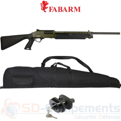 Fusil &agrave; pompe Fabarm SDASS Martial OD Green 12/76