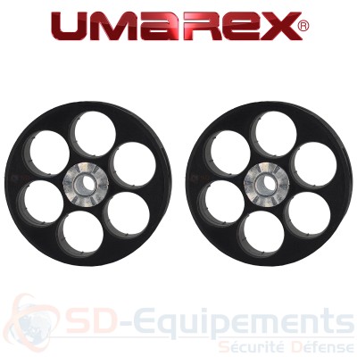 Lot de 2 barillets Umarex pour revolver T4E HDR50/ TR50