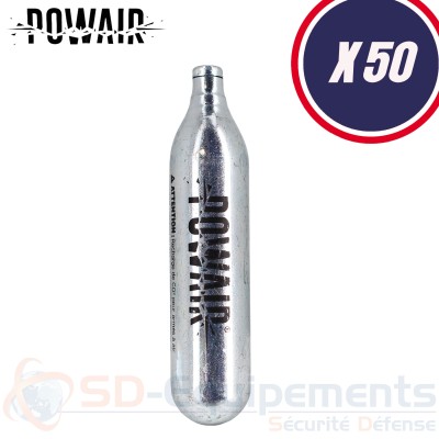 50x Cartouches CO2 Powair 12g