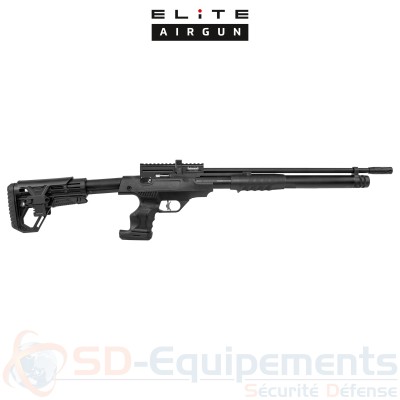 Carabine &agrave; plomb PCP Elite Airgun Rambo - 4.5mm (19.9J)