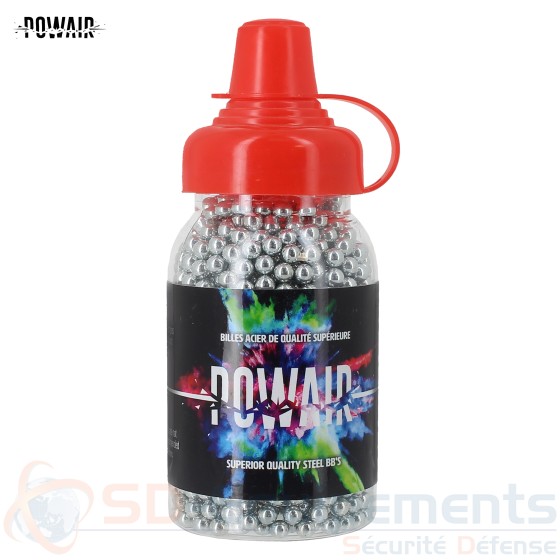 Billes Acier Powair 4.5mm BB'S X1500
