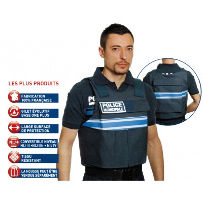 Gilet pare-balles PERSONNALISABLE Heavy Unisexe