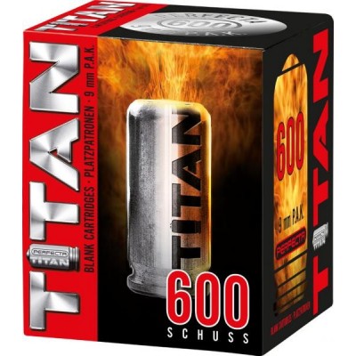 Bo&icirc;te de 600 munitions 9mm PAK TITAN