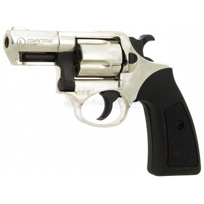 Revolver d'alarme Kruger chrom&eacute; 9mm 380 RK