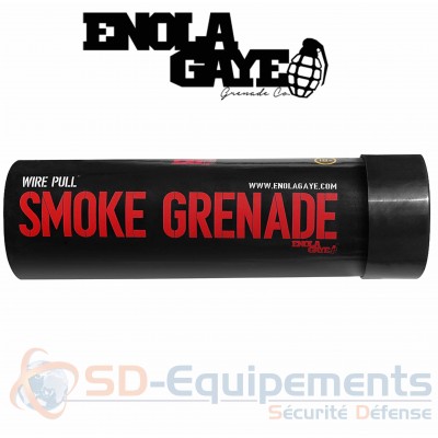 Grenade Fumig&egrave;ne Rouge Enola Gaye WP40