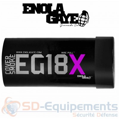 Grenade d'Assaut Fumig&egrave;ne Enola Gaye EG18X Violet