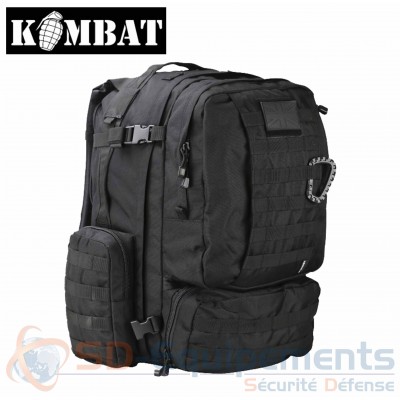Sac &agrave; dos tactique noir Kombat Tactical...