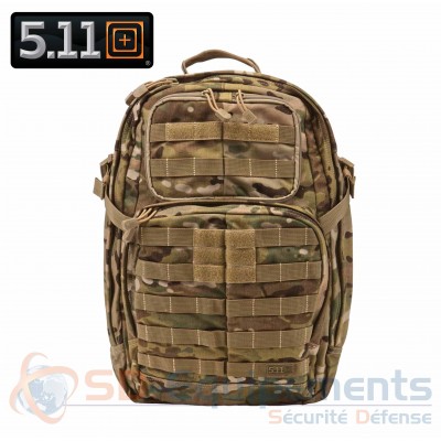 Sac &agrave; dos camouflage attache molle 5.11 Rush...