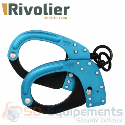 Menottes d'instruction police bleue Rivolier