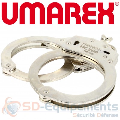 Menottes Umarex Perfecta HC200 acier nickel&eacute;