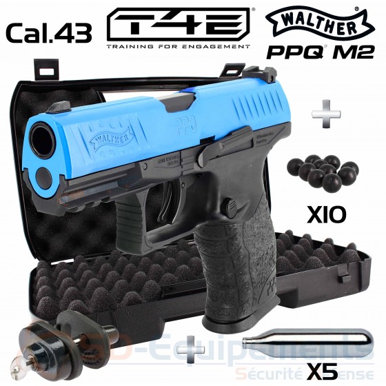 Pack PPQ T4E M2 Bleu .43 - Umarex (5 joules)