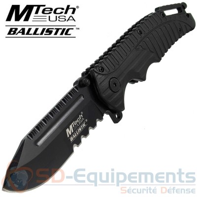 Couteau pliant MT-A862BK  BALLISTIC &agrave;...